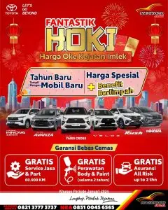 PROMO TOYOTA TAHUN BARU