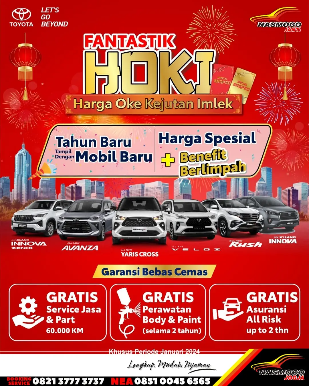 PROMO TOYOTA TAHUN BARU